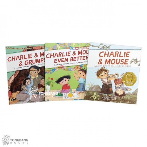 ★적립금 3배★Charlie & Mouse 시리즈 챕터북 3종 세트 (Paperback) (CD 미포함)