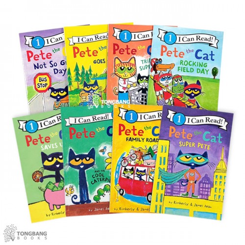 I Can Read 1단계 : Pete the Cat 시리즈 리더스북 8종 세트 (Paperback) (CD없음)