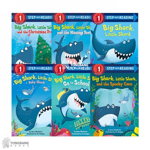 Step into Reading 1ܰ : Big Shark Little Shark ø  6 Ʈ