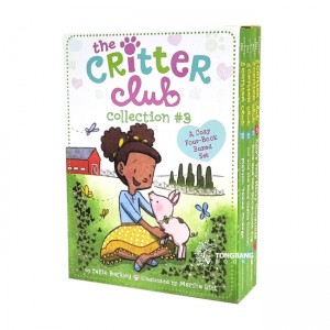 The Critter Club Collection #3 : #09-12 éͺ Box Set (Paperback)(CD)