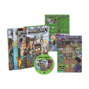 Minecraft Boxed Set (Paperback, Graphic Novels)(CD없음) 