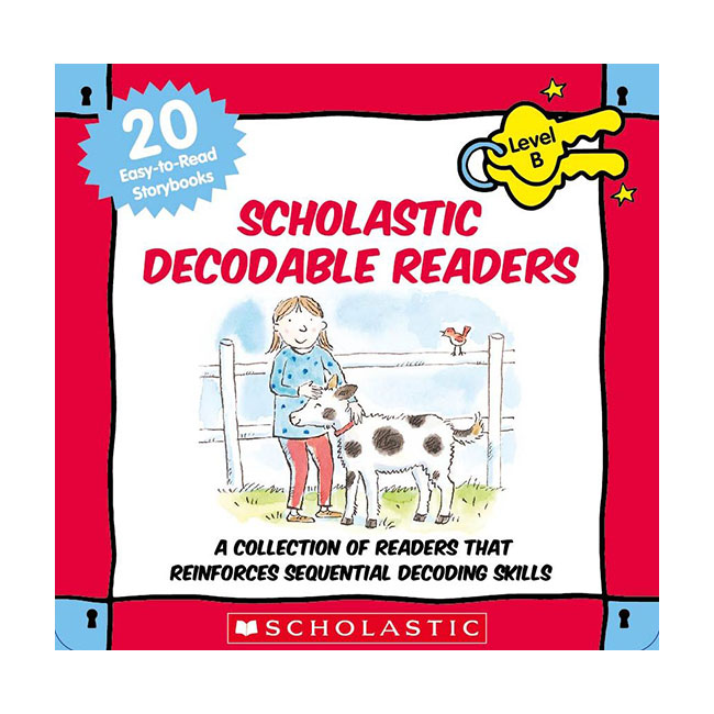 Scholastic Decodable Readers Box Set Level B