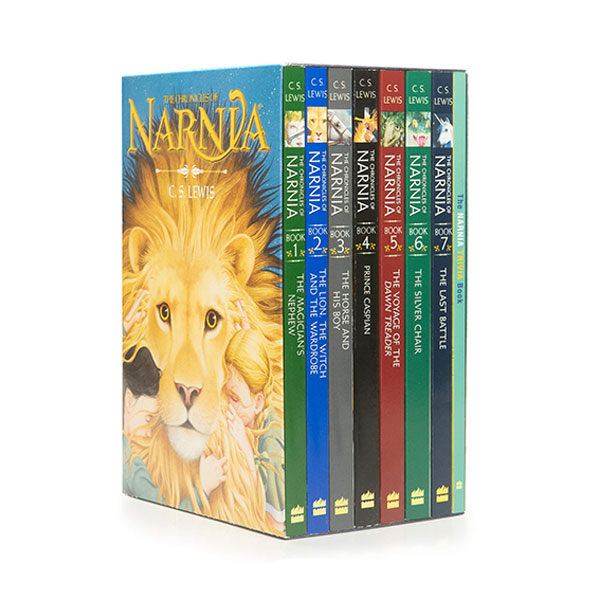 [ƯƮ]  The Chronicles of Narnia 8 Books Boxed Set (Paperback)(CD)