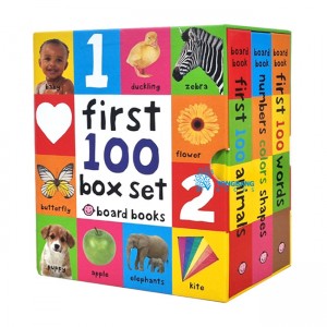 First 100 Board 3 Books Box Set 