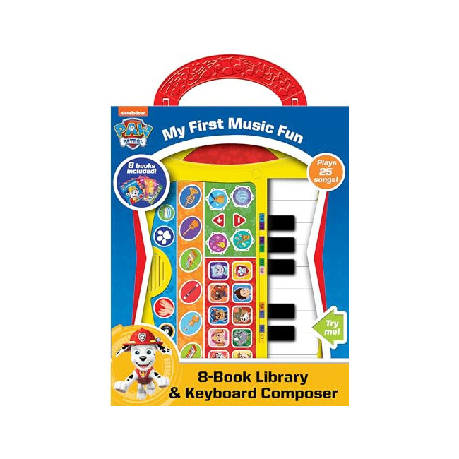 Nickelodeon Paw Patrol: My First Music Fun 8-Book Library
