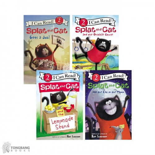 I Can Read Level 2 : Splat the Cat ������ 4�� ��Ʈ