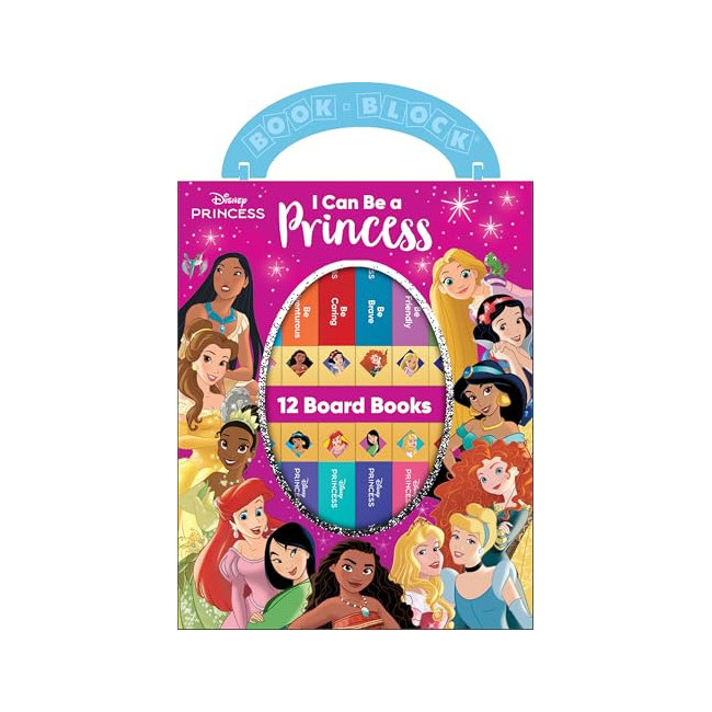 Disney Princess: I Can Be Princess My First Library 12 Board Books