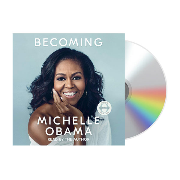 [책갈피&엽서 증정] Becoming : 미셸 오바마 자서전 (Audio CD, Unabridged)(도서미포함)