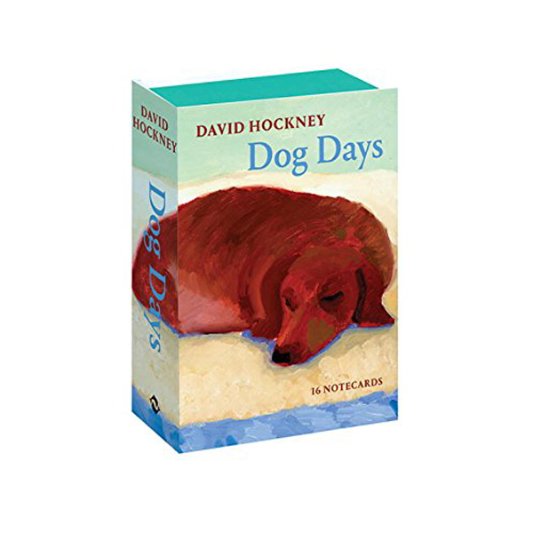 David Hockney Dog Days : Notecards (Postcard Set)