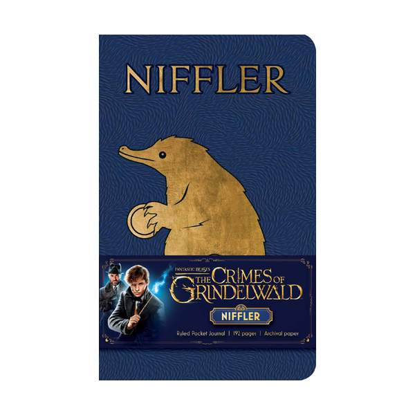 Fantastic Beasts The Crimes of Grindelwald : Niffler Ruled Pocket Journal (Note)