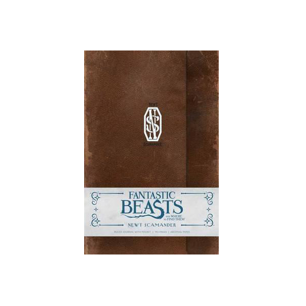 Fantastic Beasts and Where to Find Them : Newt Scamander Hardcover Ruled Journal (Hardcover)