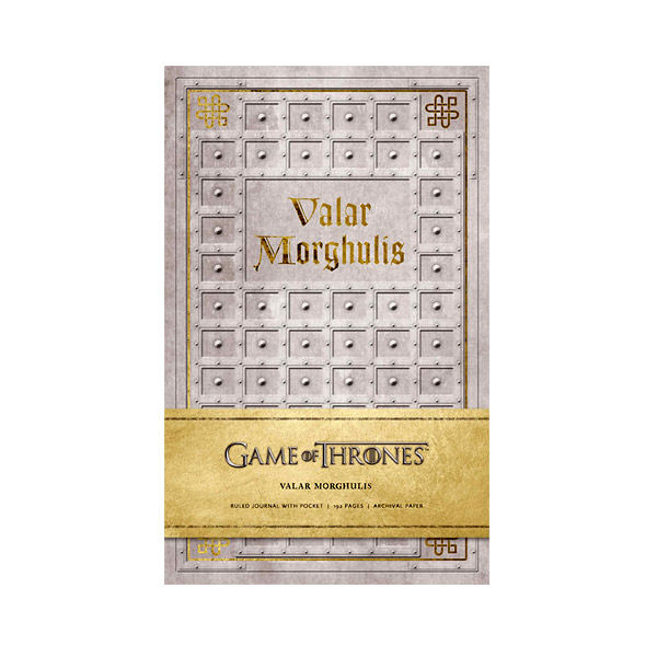 Game of Thrones: Valar Morghulis Hardcover Ruled Journal