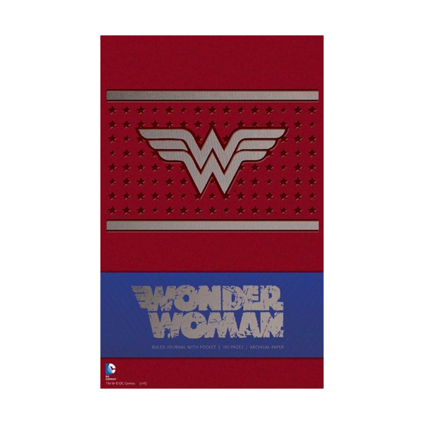Wonder Woman Hardcover Ruled Journal