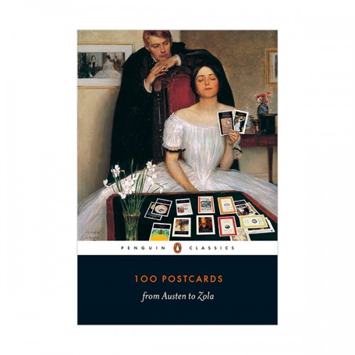 Penguin Classics : 100 Postcards from Austen to Zola (Hardcover)