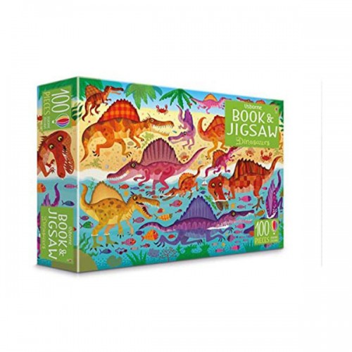 Usborne Book and Jigsaw :100 Piece Dinosaurs