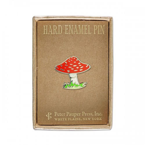 Mushroom - Hard Enamel Pin