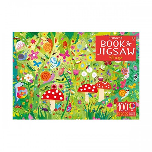 Usborne Book and Jigsaw : Bugs