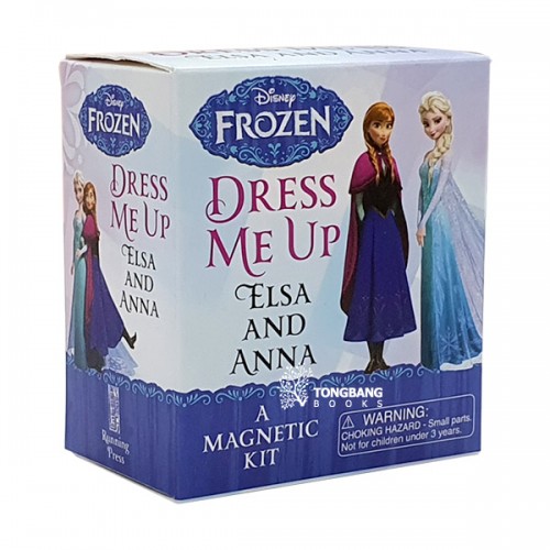 Frozen : Dress Me Up Elsa and Anna : A Magnetic Kit (Toy)
