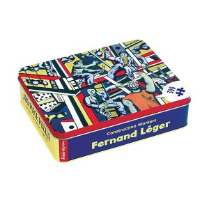 Mudpuppy Fernand Leger Construction Workers 300 Piece Puzzle (Tin Box)