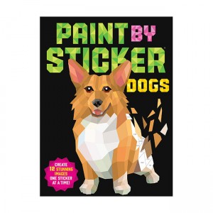 Paint by Sticker: Dogs : Create 12 Stunning Images One Sticker at a Time! (Paperback)