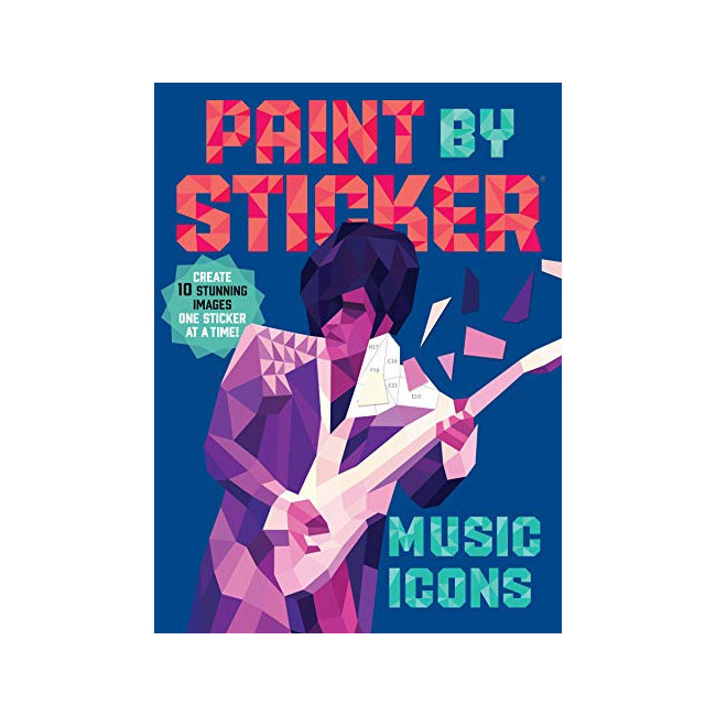 Paint by Sticker: Music Icons 