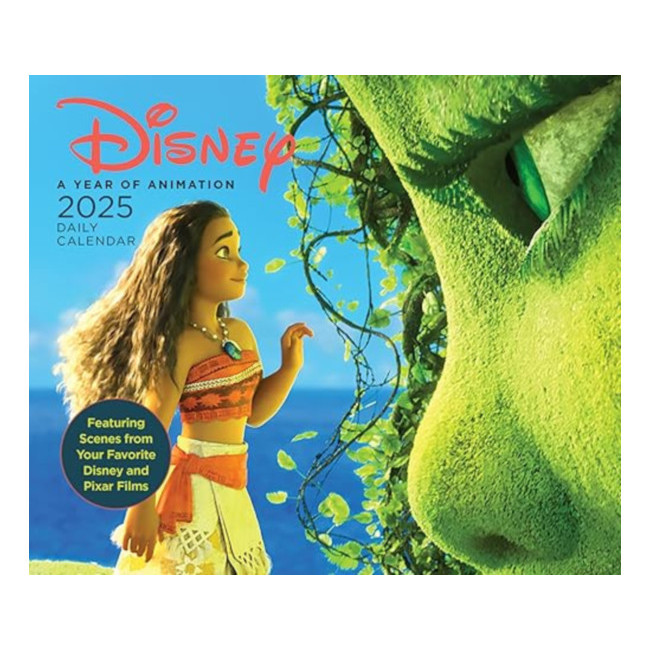 Disney A Year of Animation 2025 Daily Calendar  