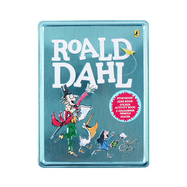 Roald Dahl Book and Tin