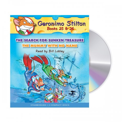 Geronimo Stilton Audio CD : Books #25-26