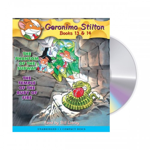 Geronimo Stilton Audio CD : Books #13-14