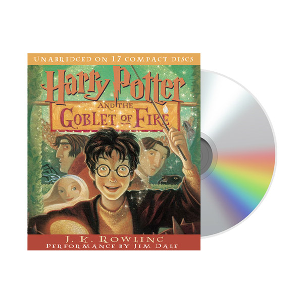 해리포터 #04 : Harry Potter and the Goblet of Fire (Audio CD, 미국판)(도서미포함)