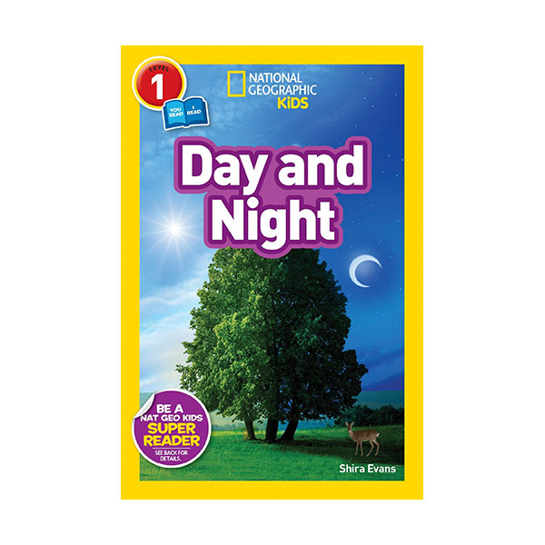 [적립금 3배★]National Geographic Kids Readers Level 1 : Day and Night (Paperback)