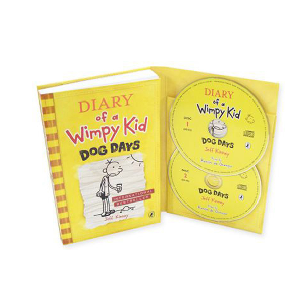 [★사은품 증정]Diary of a Wimpy Kid #04 : Dog Days (Book & CD, 영국판)