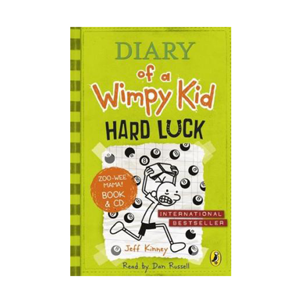 Diary of a Wimpy Kid #08 : Hard Luck (Paperback & CD, 영국판)