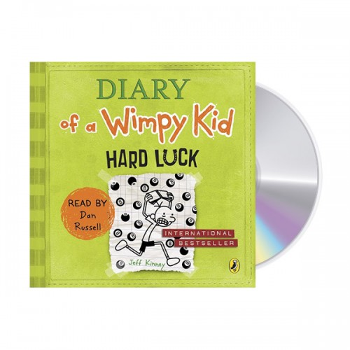 Diary of a Wimpy Kid book #8 : Hard Luck (Audio CD,영국판) (도서미포함)