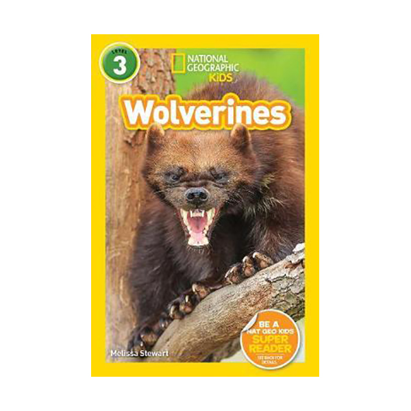 National Geographic Kids Readers 3: Wolverines(Paperback)