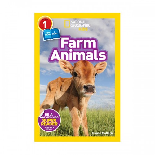 [적립금 3배★]National Geographic Kids Readers Level 1 : Farm Animals (Paperback)