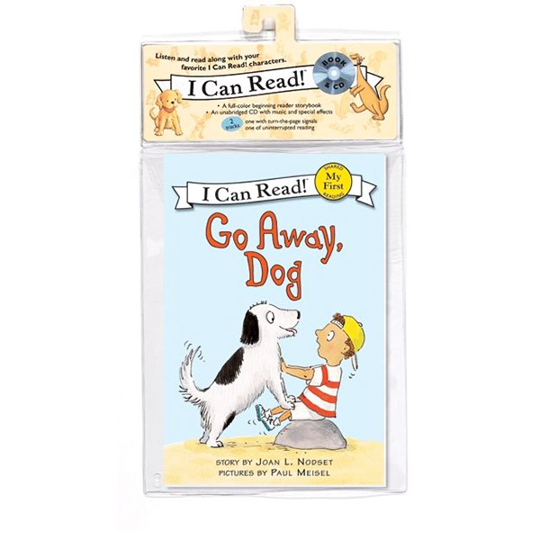 My First I Can Read : Go Away, Dog (Audiobook - Book and CD)