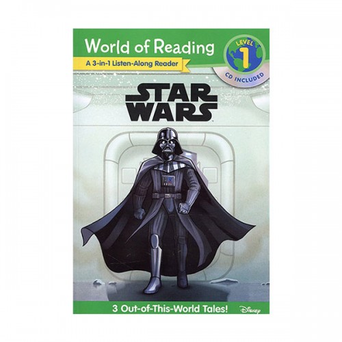World of Reading Level 1 : Star Wars 3-in-1 Listen-Along Reader