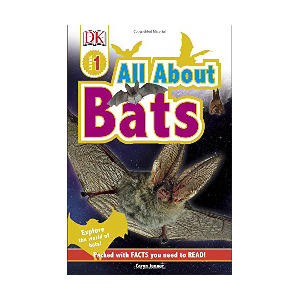 DK Readers 1 : All About Bats (Paperback)