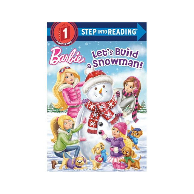 Step into Reading 1ܰ : Barbie : Let's Build a Snowman!