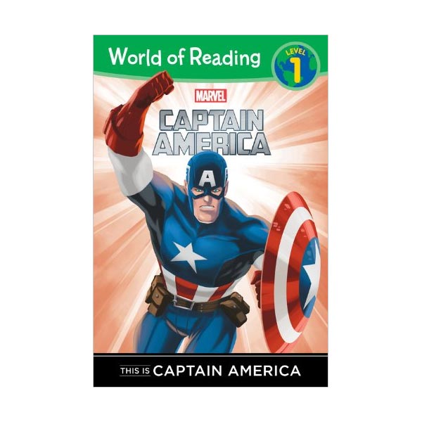 World of Reading Level 1 : Marvel : This is Captain America (Paperback)
