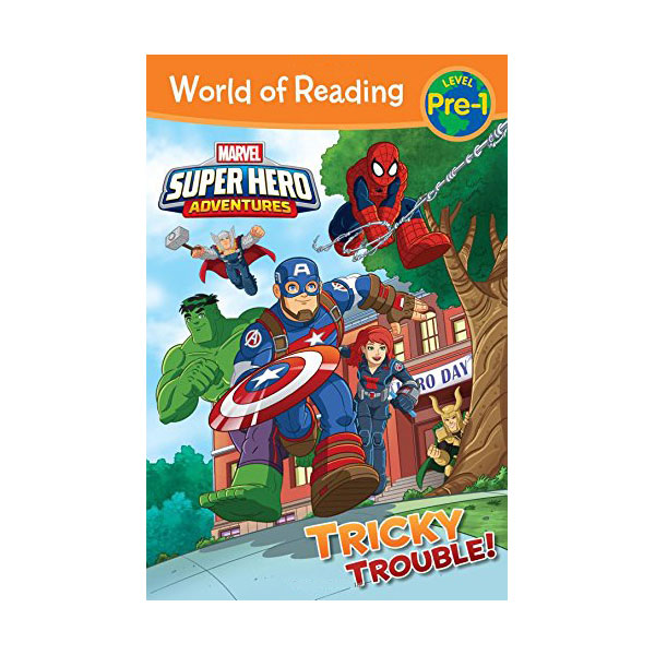 World of Reading Pre-1 : Super Hero Adventures : Tricky Trouble! (Paperback)