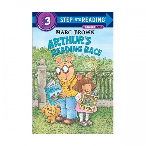 Step Into Reading 3ܰ : A Sticker Reader : Arthur's Reading Race