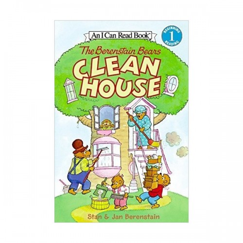I Can Read 1 : The Berenstain Bears Clean House (Paperback)