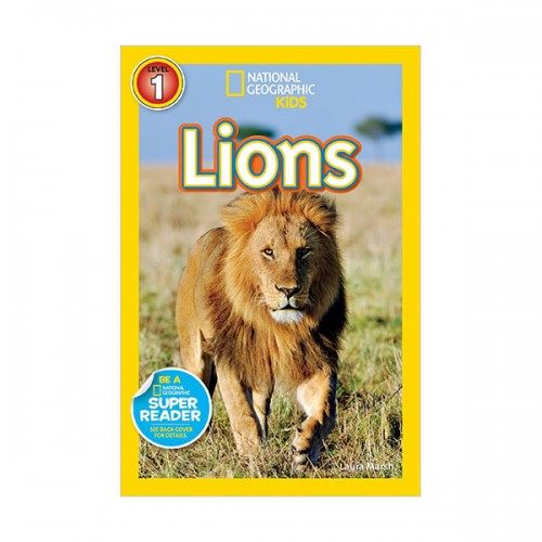 [적립금 3배★]National Geographic Kids Readers Level 1 : Lions (Paperback)