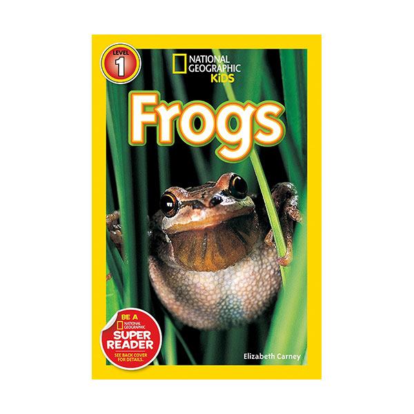 National Geographic Kids Readers Level 1 : Frogs! (Paperback)
