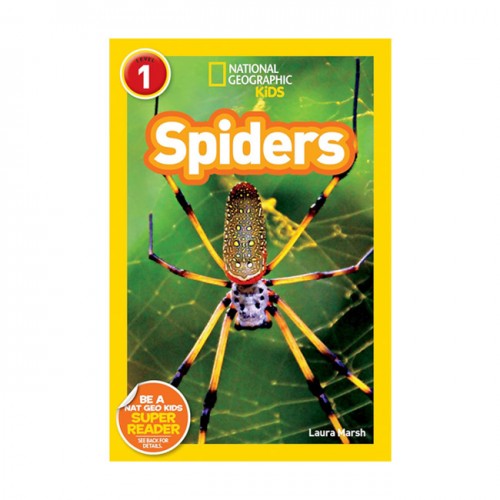 [적립금 3배★]National Geographic Kids Readers Level 1 : Spiders (Paperback)