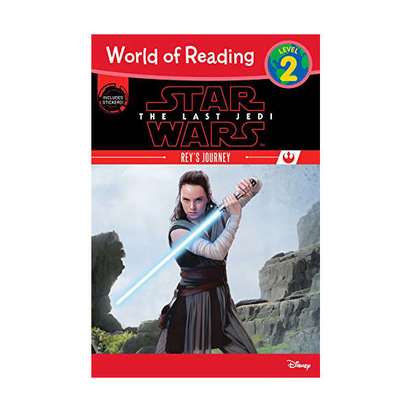 World of Reading Level 2 : Star Wars : The Last Jedi: Rey's Journey (Paperback)