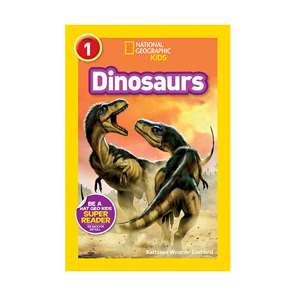 National Geographic Kids Readers Level 1 : Dinosaurs (Paperback)