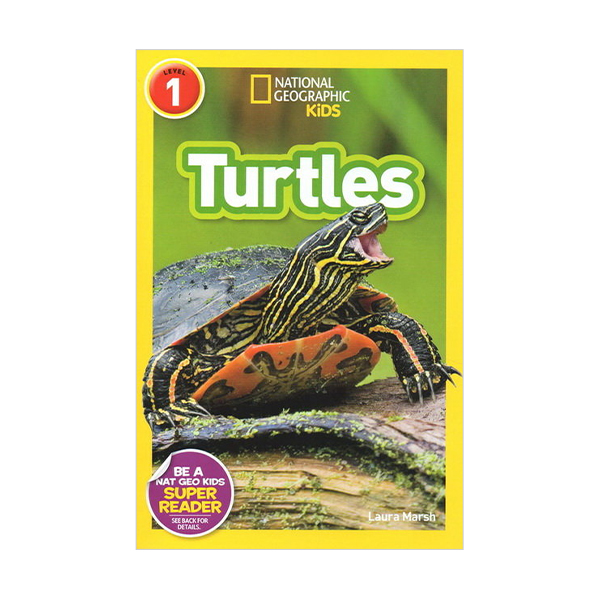 [적립금 3배★]National Geographic Kids Readers Level 1 : Turtles (Paperback)